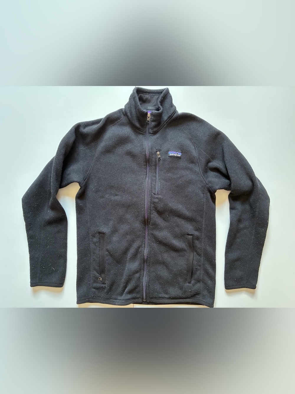Patagonia Black Full-Zip Performance Fleece Jacket - Medium